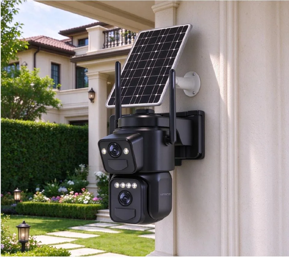 QG15 Dual-view Wi-Fi solar camera