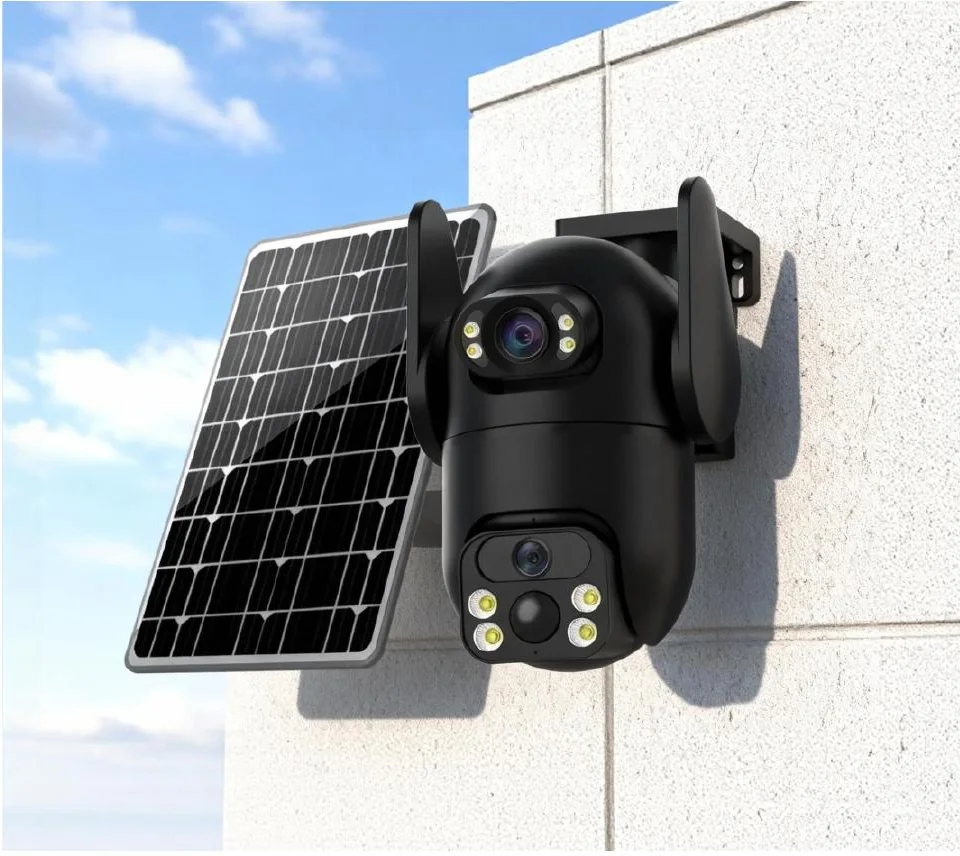 QG8 Dual-view solar security camera