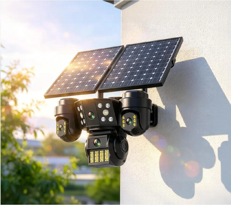 V4435 Multi-view solar security camera